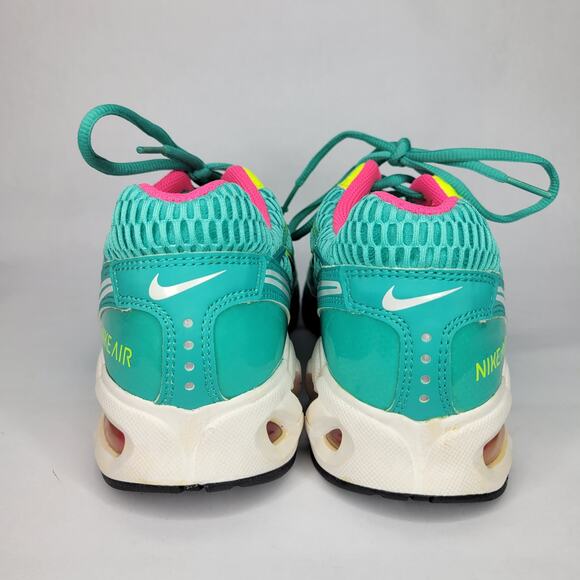 SOLD // Nike Air Max Torch 4 Teal Blue Yellow Pink EUC Running Women's US Size 9 - Picture 4 of 10